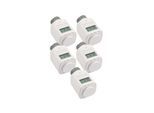 5 Stück IOIO HT 2000 Elektronischer Thermostat Heizkörperthermostat spart bis 30% Heizkosten