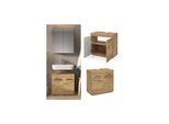 Vicco Waschtischunterschrank Waschbeckenunterschrank Luna Unterschrank 2 Türen
