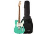 Fender Player Telecaster HH PF Sea Foam Green Gigbag Set