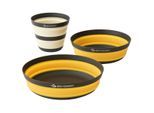 Sea to Summit - Frontier Ultralight Collapsible Dinnerware Set - Geschirr-Set Gr 2 Person - 6 Pieces