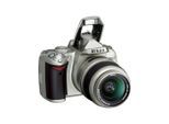 Spiegelreflexkamera - Nikon D40 Grau + Objektivö Nikon AF-S DX Nikkor 18-55mm f/3.5-5.6G ED II