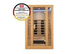 Infrarotkabine Nyborg S120K – Infrarotsauna 2 Personen –LED-Farblicht, 5 Keramik- 1 Flächenstrahler