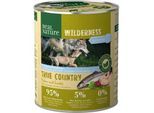 REAL NATURE WILDERNESS Junior True Country Huhn & Lachs 24x800 g