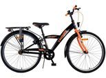 Volare Thombike Kinderfahrrad - Jungen - 26 Zoll - Schwarz Orange - Zweihandbremsen