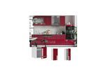 VICCO Hängeschrank 30 cm Bordeaux Hochglanz Küchenschrank Oberschrank Küchenzeile Fame-Line