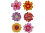 Diamond Painting Untersetzer "Flower" 6er-Set