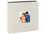 Hama Fotoalbum Singo Jumbo Foto Album 30 x 30 cm, 100 schwarze Seiten, weiß