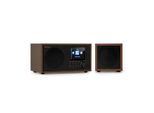 Silver Star Mini Two Internet DAB+/FM Radio, WiFi, BT, TWS Speaker Silber/Schwarz