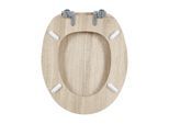 diaqua® WC-Sitz »Forest mit Absenkautomatik, Braun«