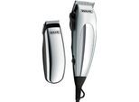 Wahl Haar- und Bartschneider 79305-1316, mit Mini-Trimmer, silberfarben