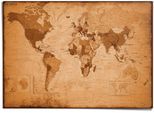 Reinders! Poster »Weltkarte Antik optik«