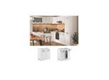 Vicco Schubunterschrank 80 cm Weiß Küchenschrank Unterschrank Küchenzeile R-Line