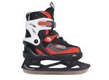 Schlittschuhe schwarz/rot 30-33