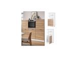 Vicco Backofenumbauschrank Küchenschrank Küchenzeile R-Line 60 cm Weiß Sonoma kleine Tür