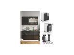 VICCO Schubunterschrank 60 cm Anthrazit Küchenzeile Unterschrank Fame
