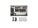 Vicco Schubladenunterschrank Küchenschrank Küchenzeile R-Line Landhaus 60 cm Weiß Schublade