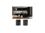Vicco Hängeschrank Küchenschrank R-Line Solid Anthrazit Schwarz 40 cm modern