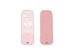 Kikkaboo Kinderwagen-Einlage Kindermotive, beidseitig verwendbar, Sitzauflage rosa