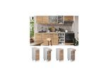 Vicco Schubunterschrank Küchenschrank Küchenzeile R-Line 30 cm Weiß Sonoma Tür Schublade Arbeitsplatte