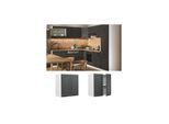 Vicco Hängeschrank Küchenschrank Küchenzeile Landhaus R-Line 60 cm Weiß-Anthrazit