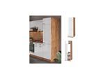 Vicco Kühlumbauschrank Küchenschrank Küchenzeile R-Line 60 cm Goldkraft Weiß