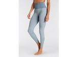 VIVANCE ACTIVE Leggings '-Sporthose' blau Gr. S (36/38) für Damen. Figurbetont