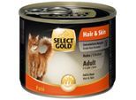 SELECT GOLD Hair & Skin Adult 6x200 g