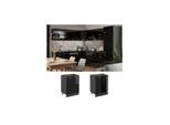 Vicco Unterschrank Küchenschrank R-Line Solid Anthrazit Schwarz 60 cm modern