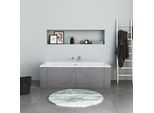Duravit DuraPecos Rechteck-Badewanne mit zwei Rückenschrägen, für Einbau, Weiß aus Sanitäracryl – Größe wählbar