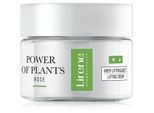 Lirene Power of Plants Rose Lifting Crème met Glad makende Effect 50 ml