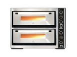 Gastro GMG Pizzaofen Classic PF6262DE-T 4 + 4x30cm mit Thermometer