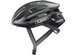Fahrradhelm ABUS "POWERDOME" Gr. S, schwarz, Helme, S Kopfumfang: 51cm - 55cm, glänzend, unifarben