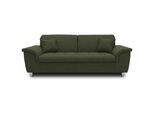 Mid.you 2-Sitzer-Sofa , Grün , Textil , Uni , 210x81x105 cm , Made in Europe, FSC Mix , Rücken echt , Wohnzimmer, Sofas & Couches, Sofas, Textilsofas