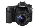 Spiegelreflexkamera EOS 80D - Schwarz + Canon Canon EF-S 18-55mm f/3.5-5.6 IS STM f/3.5-5.6
