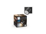 Philips Hue Runner Single Spotlight - Black - No Dimmer Switch