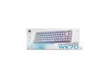 Deltaco WK70 Membrane 60% Keyboard with semi transparent case - Gaming Tastaturen - Weiss