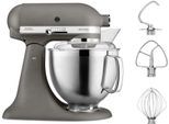 KITCHENAID Küchenmaschine "Artisan 5KSM185PSEGR", grau (imperial grau), B:24cm H:36cm T:37cm, Küchenmaschinen