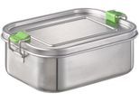 APS Lunchbox, Edelstahl 18/8, (1-tlg), nachhaltig, da wiederverwendbar, silberfarben