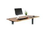 Tischplatte MCW-D40 für Schreibtische, Schreibtischplatte, 160x80cm MVG-zertifiziert ~ braun Struktur