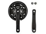 Wheeltop TCXC2E-HF1 Fahrrad Kurbel 3-fach 40-30-22 Zähne 170 mm Kurbelgarnitur Kettenradgarnitur Trekking Bike