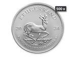 500 x 1 Unze Silber Krügerrand 2024 (differenzbesteuert)