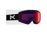 Anon Helix 2 Black (+Bonus Lens) Goggle perceive sunny red+amber