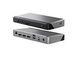 ALOGIC MX3 TripleDisplay - Dockingstation - USB-C - 3 x DP++ - 1GbE - 135 Watt