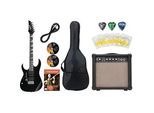 Ibanez Gio GRG170DXL Black Night Starter Set