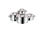 Kochtopf WMF "Function 4 4-teilig", silber (edelstahlfarben), Töpfe, Kochtopf