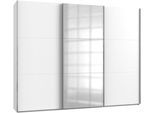 Schwebetürenschrank WIMEX "Level by fresh to go", weiß, B:300cm H:236cm T:65cm, Schränke, Schwebetürenschrank