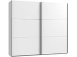 Schwebetürenschrank WIMEX "Level by fresh to go", weiß, B:250cm H:216cm T:65cm, Schränke, Schwebetürenschrank
