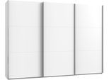 Schwebetürenschrank WIMEX "Level by fresh to go", weiß, B:300cm H:216cm T:65cm, Schränke, Schwebetürenschrank