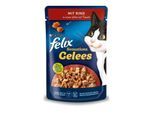 Felix Sensations Gelees Rind und Tomate 104x85 g