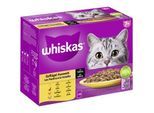 Whiskas Multipack 7+ Geflügel Auswahl in Sauce 12 x 85g